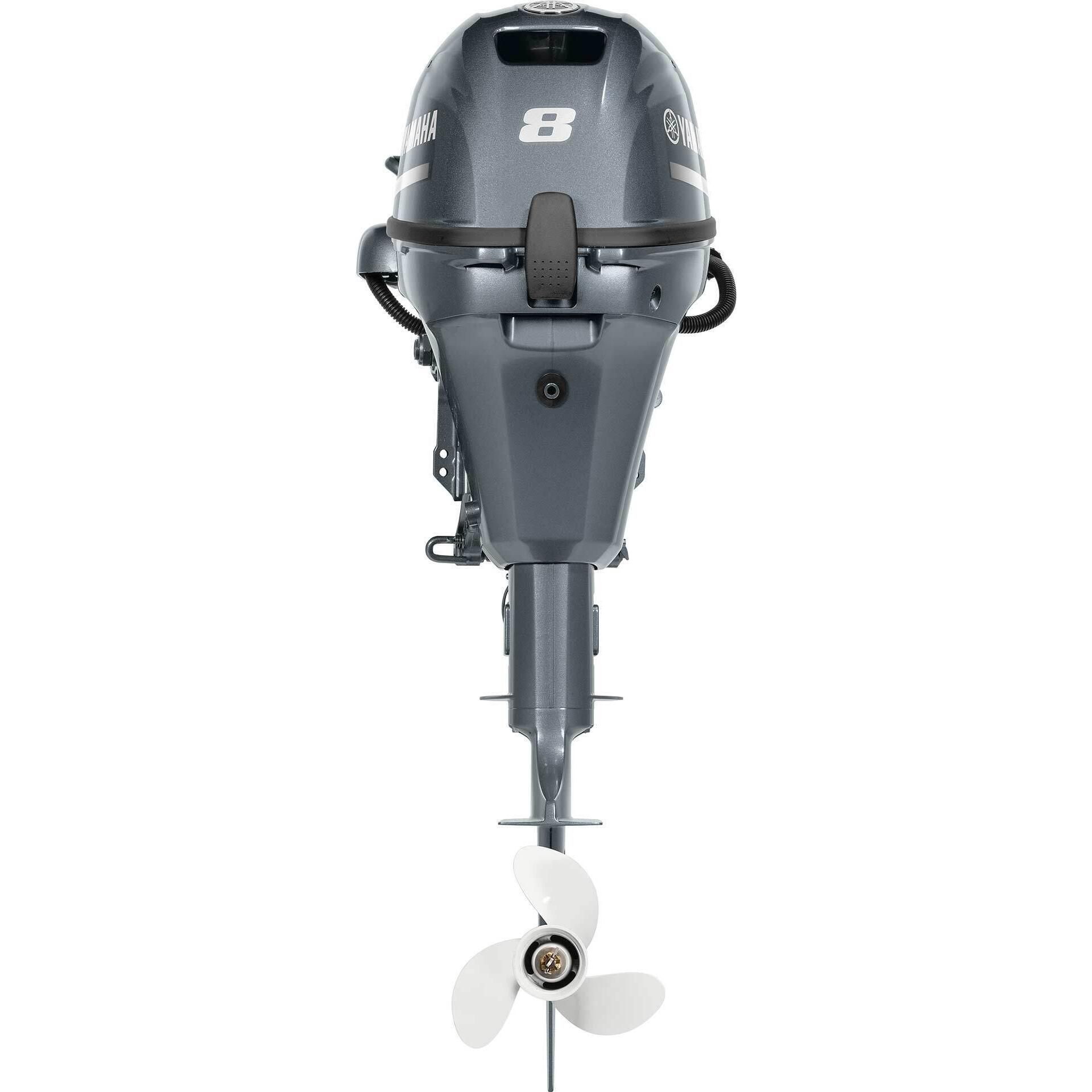 15 Shaft New (2026) Yamaha 8 HP Tiller (F8) four-stroke Outboard Motor (F8SMHB) Start Rope Tilt Manual - Image 4