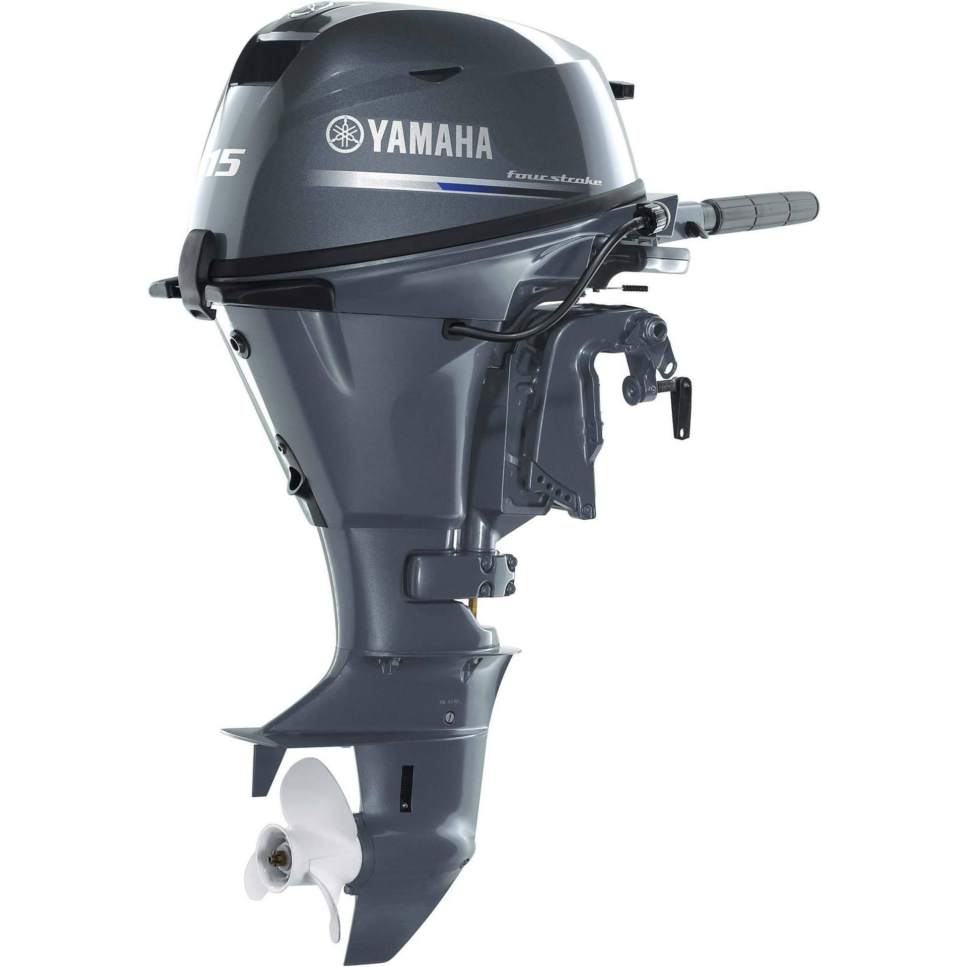15 Shaft New (2026) Yamaha 15 HP Tiller (F15) four-stroke Outboard Motor (F15SMHA) Start Rope Tilt Manual - Image 2