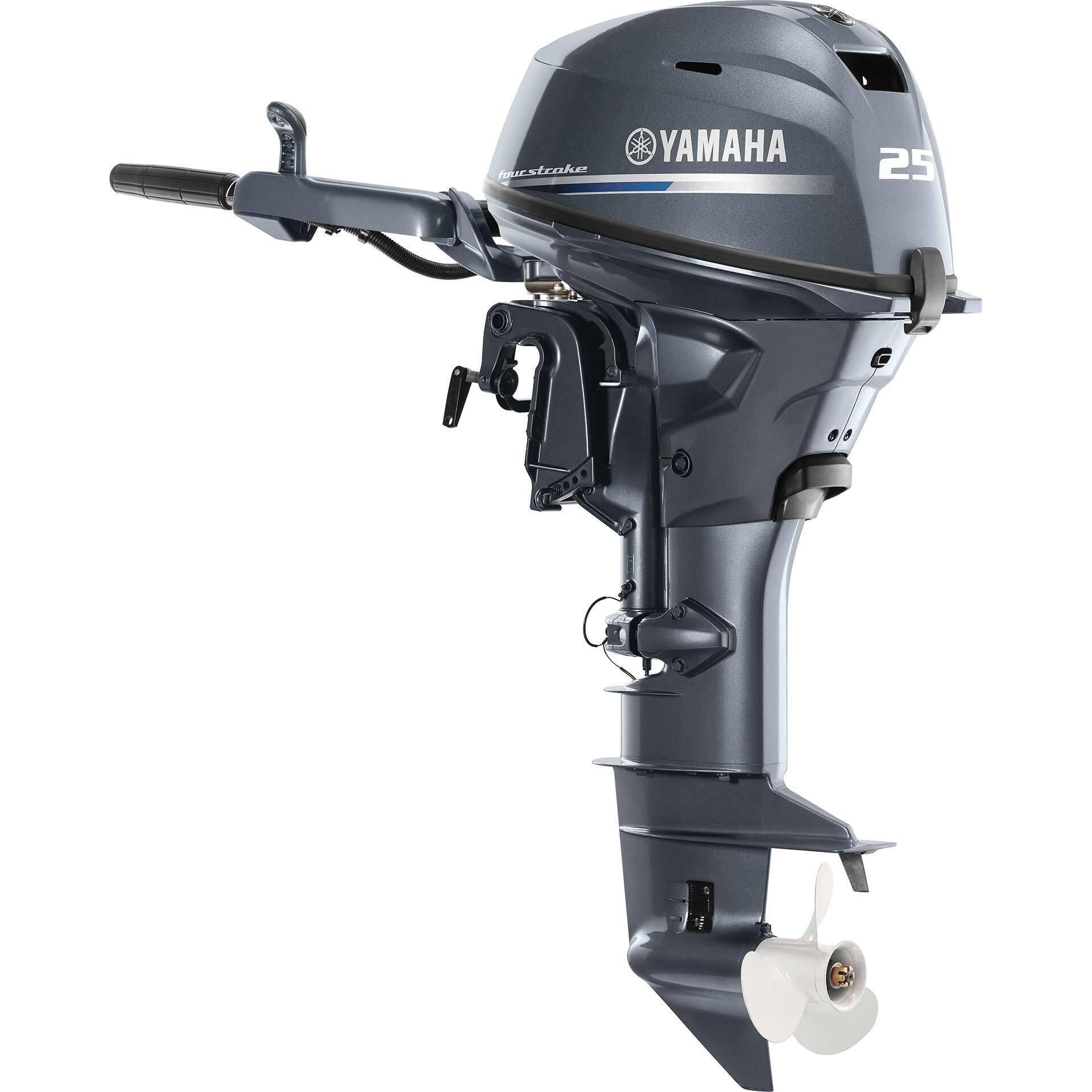 20 Shaft New (2026) Yamaha 25 HP Tiller (F25) Outboard Motor (F25LWHC) Start Electric Tilt Manual - Image 5