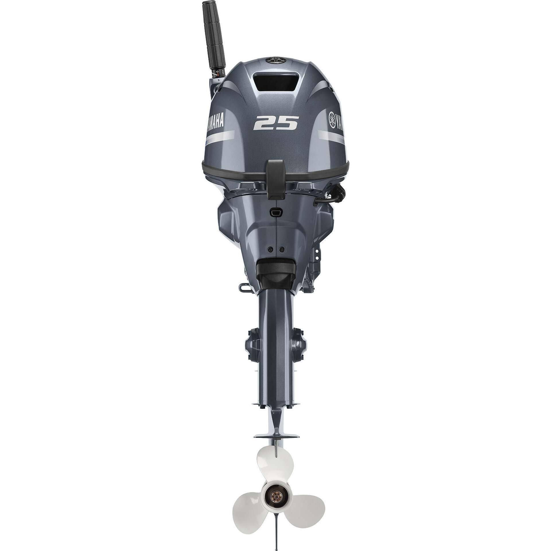 20 Shaft New (2026) Yamaha 25 HP Tiller (F25) Outboard Motor (F25LWHC) Start Electric Tilt Manual - Image 4